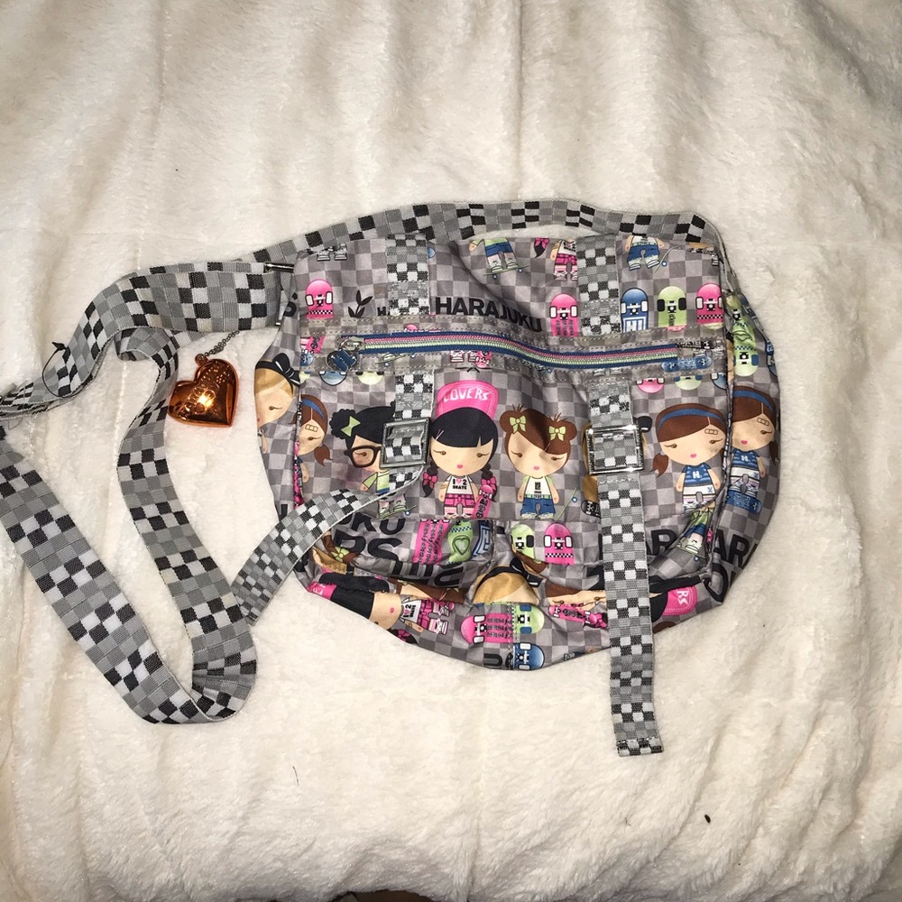 Harajuku skater themed cross body